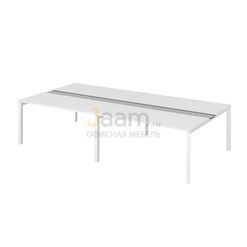 Мебель для персонала Рабочая станция на металлокаркасе ПК-ТНП-СР320Х160Н4/МК/БЭ/КК