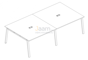 Стол для переговоров Стол для переговоров на металлокаркасе TRE Б3 135-2 БП