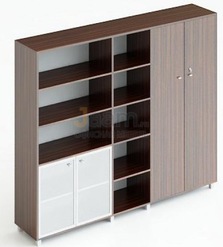 Кабинет руководителя Офисный шкаф комбинированный для одежды и документов 260/4