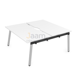 Мебель для персонала Начальный модуль стола БЕНЧ-системы сдвоенные на 2 раб. места порошковое покрытие 10БДНВ.284