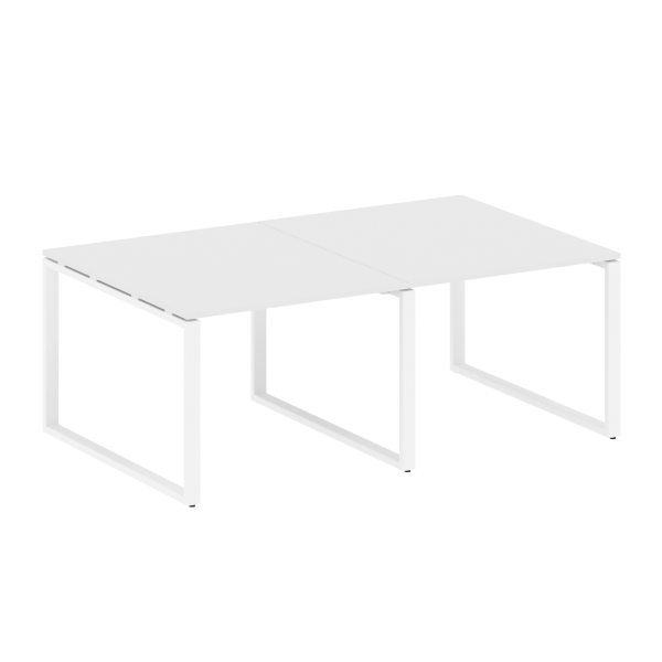 Переговорный стол 2 столешницы Metal System Style БО.ПРГ-2.1 2000x1235x750
