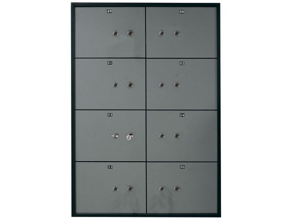 Блок депозитных ячеек VALBERG DB-8.DGL (Серый/Графит)