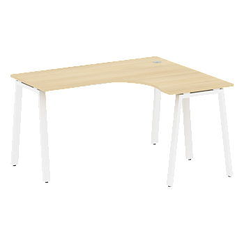 Стол криволинейный правый Metal System Style БА.СА-3 Пр 1400x1200x750