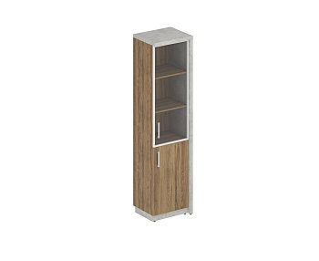 Шкаф (Комплект № 10 Wood&Stone СФ-534502 + СФ-535502 + СФ-535102 537x454x2083