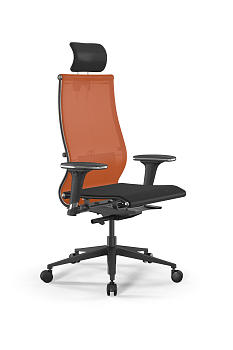 Кресло для руководителя Метта SynchroSit 10 B2-107D - T /Km00/Nb00/D32P/H3mL-2D(M23.B11.G19.W03)