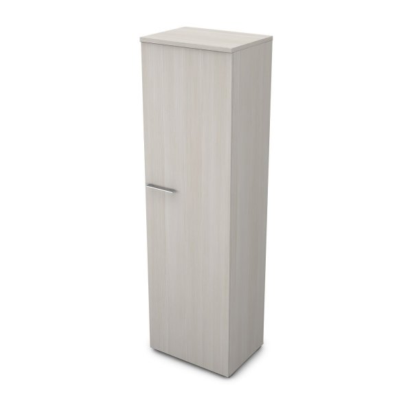 Шкаф для одежды узкий Gloss line 9НШ.014.1 600x450x2045 (Ivory)