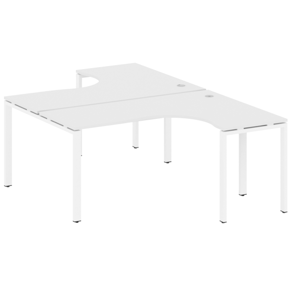 Рабочая станция криволинейная Metal System Style БП.РАС-СА-2.4 1600x2435x750