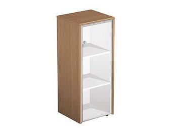 Шкаф для документов со стеклянной дверью правый Profiquadro КВ 315 БВ 500x460x1220