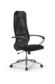 Кресло для руководителя Метта Sit 8 B1-8K - X1+UMF(X1) /Uh00/Wh00/K1bL(M09.B23.G18.W01)