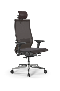 Кресло для руководителя Метта SynchroSit 10 L2-107D - TV /Km00/Nb00/D04P/H3mL-3D(M24.B22.G18.W03)