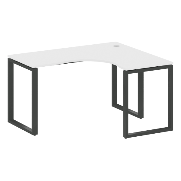 Стол криволинейный правый Metal System Style БО.СА-3 Пр 1400x1200x750