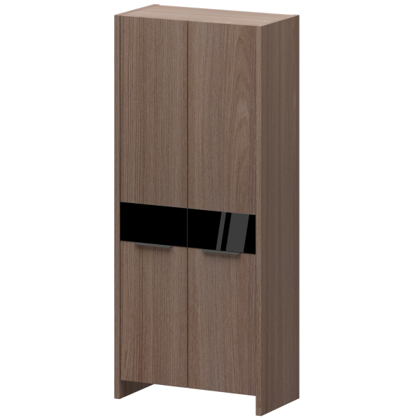 Гардероб Акцент КТ-44.38 856x438x1968 (Темный шимо)