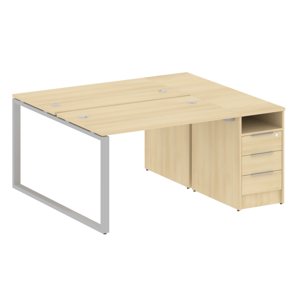 Рабочая станция Metal System Style БО.РС-СТП-2.2 1612x1475x750
