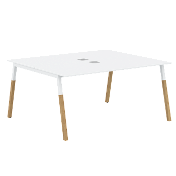 Двухместная рабочая станция Forta FWST 1513 1580x733x1370