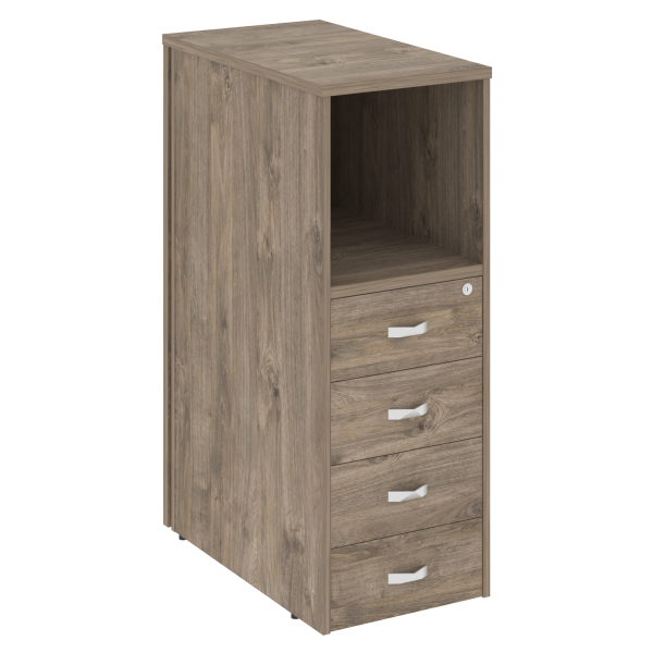 Тумба 4 ящика завершающая, левая Onix O.R-TV-4L 436x767x1185