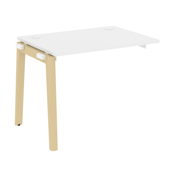 Наборный элемент рабочей станции на деревянных опорах Onix Wood OW.1.NRS-1.7 980x720x750