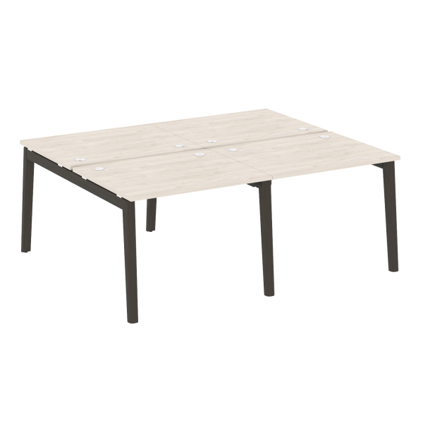 Рабочая станция на деревянных опорах Onix Wood OW.D.RS-4.1.8 1960x1635x750