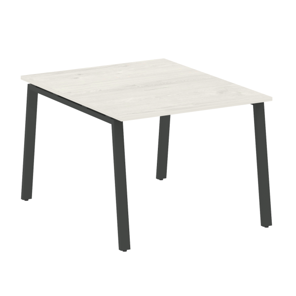 Стол для переговоров (1 столешница) на А-образном м/к Metal System Style БА.ПРГ-1.1 1000x1235x750 (Дуб наварра/Антрацит металл)