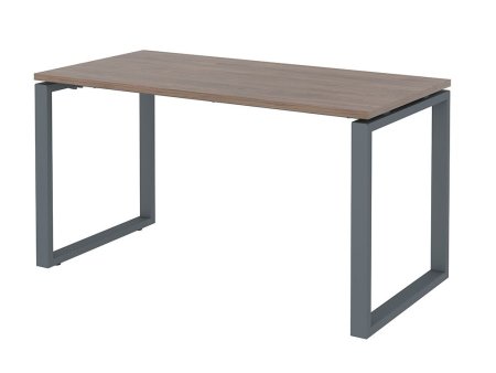 Стол NTO 160x70 темный орех/антрацит (Коричневый/Антрацит)