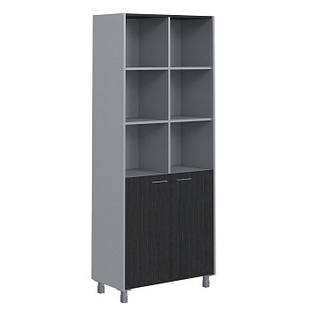 Шкаф с 1 комплектом глухих малых дверей Offix-new OHC 87.5 874x450x2147
