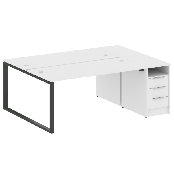 Рабочая станция Metal System Style БО.РС-СТП-2.4 2012x1475x750