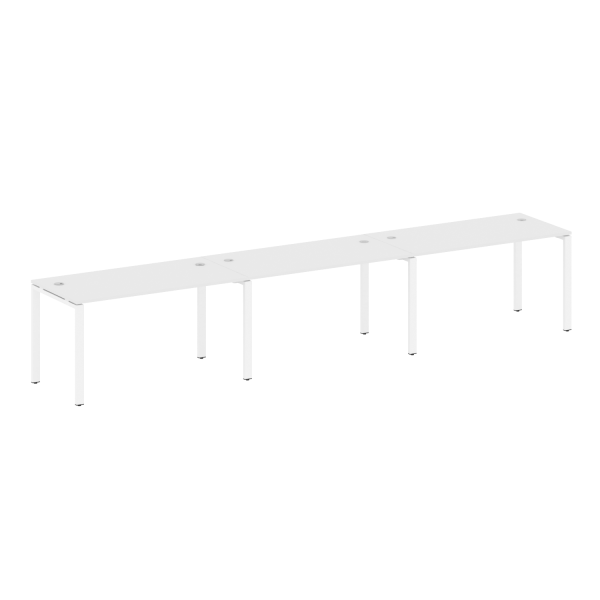 Рабочая станция на 3 раб. места Metal System Style БП.СМ-3.3 4200x720x750