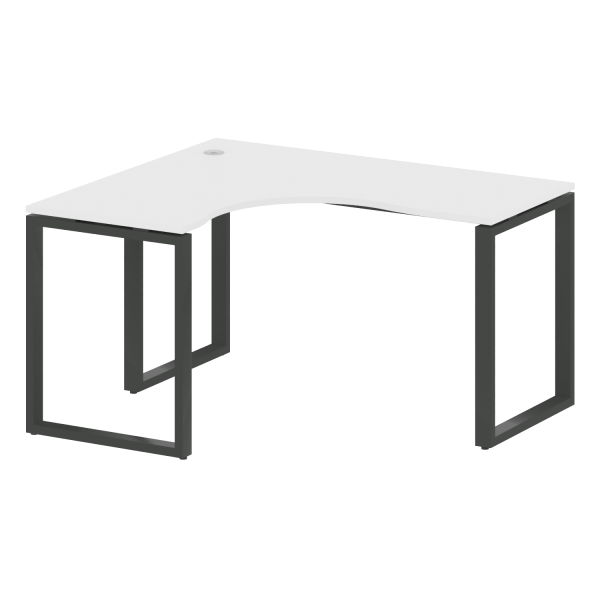 Стол криволинейный левый Metal System Style БО.СА-3 Л 1400x1200x750