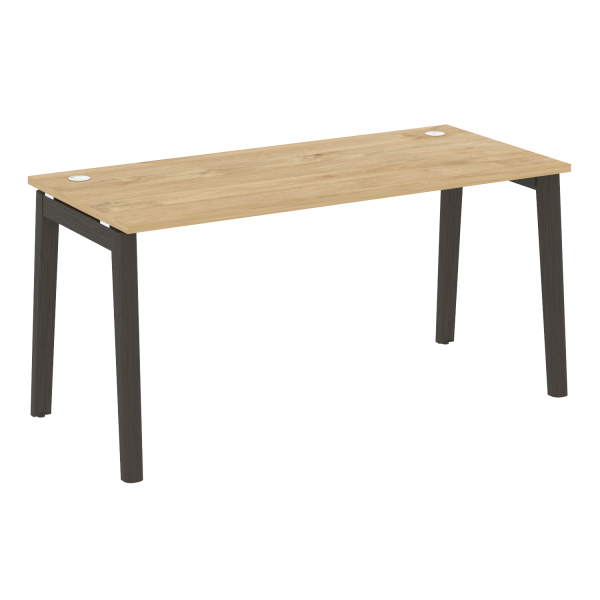 Стол рабочий на деревянных опорах Onix Wood OW.SP-4.7 1580x720x750