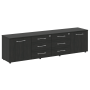 Тумба модульная в кабинет руководителя серии LT-TS 4.3 2200x450x580