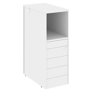 Тумба 5 ящиков TIP-ON проходная,  средняя Onix O.R-TV-5TIP 436x767x1185