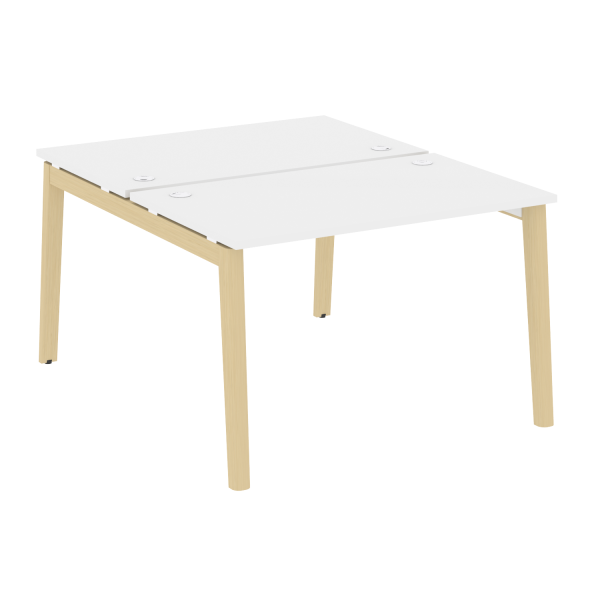 Рабочая станция на деревянных опорах Onix Wood OW.D.RS-2.2.7 1180x1475x750