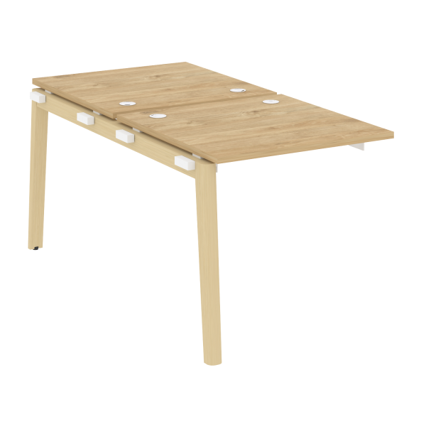 Наборный элемент рабочей станции на деревянных опорах Onix Wood OW.2.NRS-0.8 780x1635x750