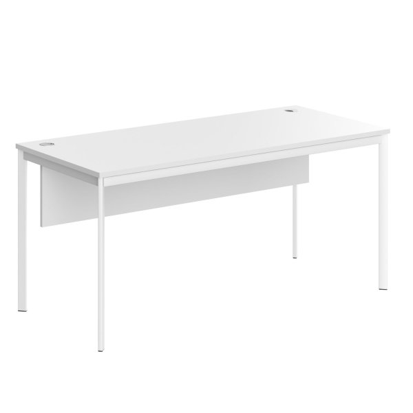 Стол прямой Имаго-С СП-4SD 1600x720x755 (БелыйБелый)