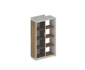 Шкаф (Комплект № 3 Wood&Stone СФ-534101 + СФ-535513 1037x454x1770
