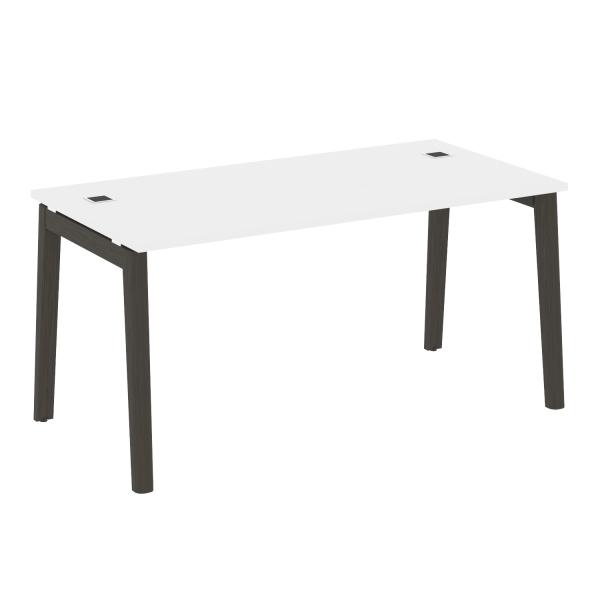 Стол руководителя на деревянных опорах Onix Wood Direct OW.SRR-4.8 1580x800x750