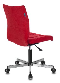 Кресло CH-330M красный Velvet 88 крестов. металл хром