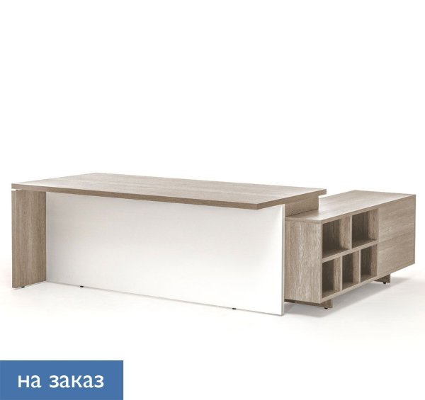 TERRA Стол для руководителя на опорной тумбе 243 (Гавана)