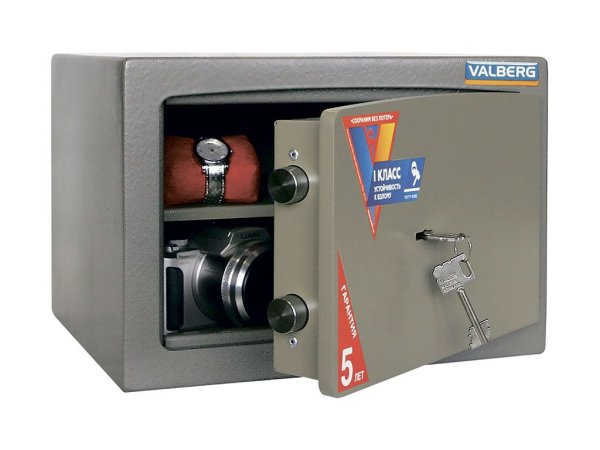 Взломостойкий сейф VALBERG КАРАТ-25 (Светло-серый)