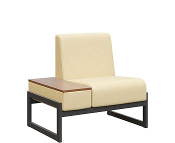 Диван одноместный со столиком универс. MD.D1-ST1  (980х700х700)